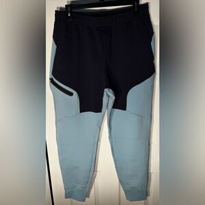 $100 Men's Under Armour UA Unstoppable Fleece Joggers Large 1379808 490 Blue